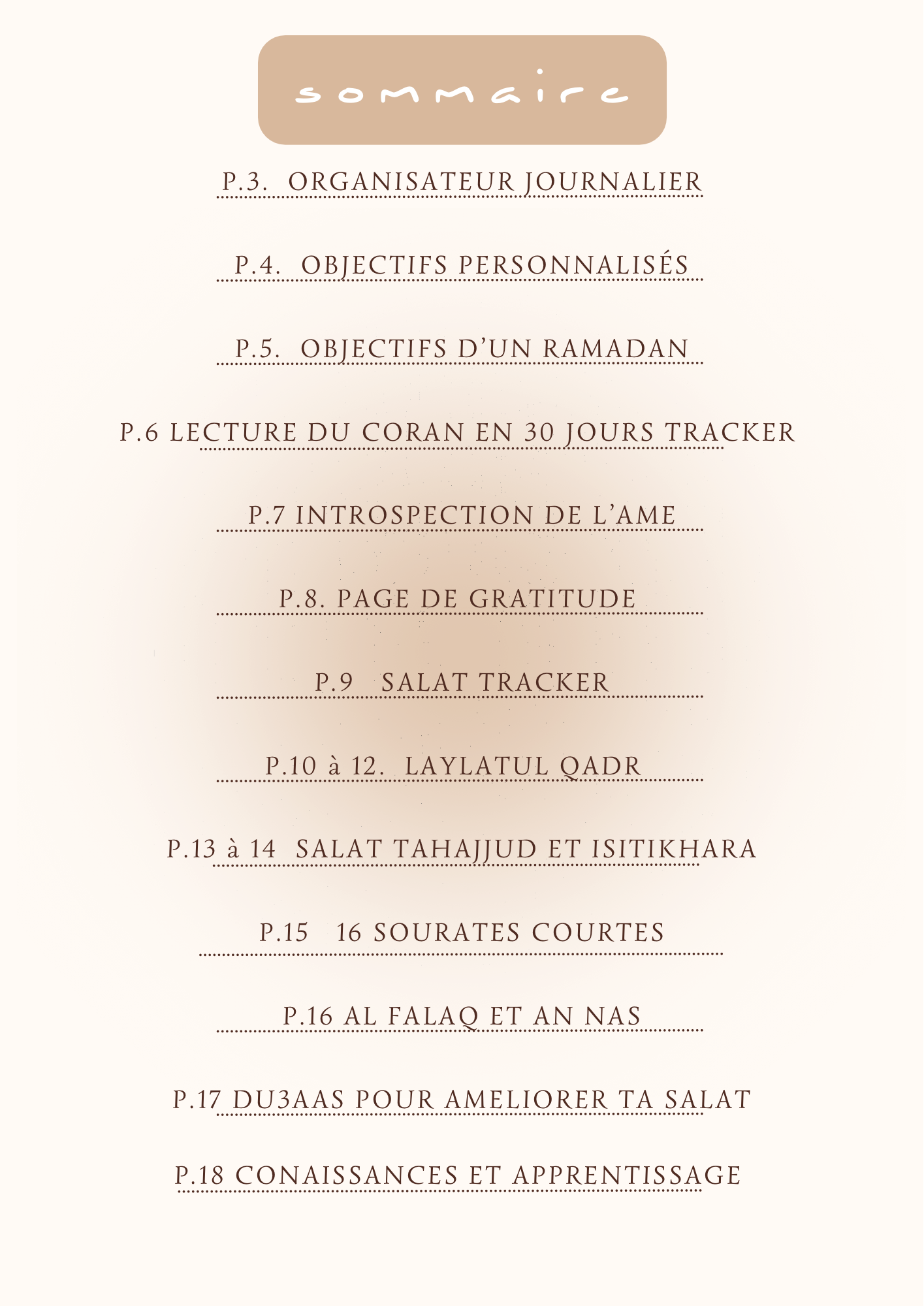 PLANNER RAMADAN 2025